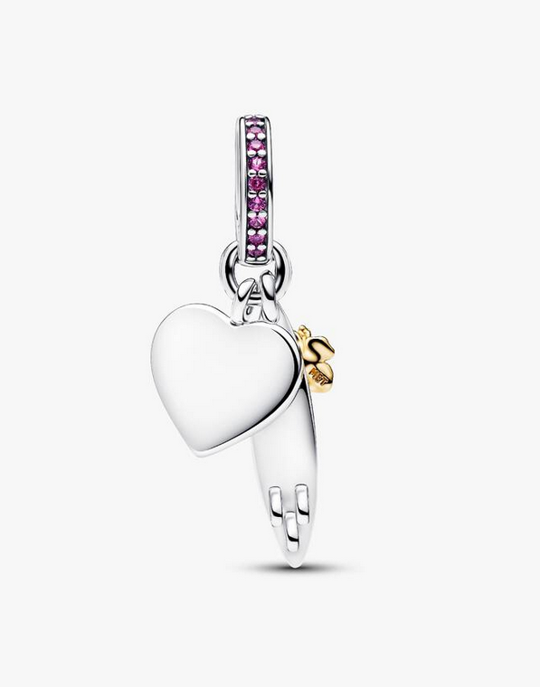PANDORA Surf Board Double Dangle Charm – AGAPANTHUS