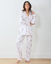 Load image into Gallery viewer, Printfresh Holiday Cats Cloud Long Pajama Set - FINAL SALE