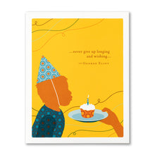 Load image into Gallery viewer, Never Give Up Birthday Card