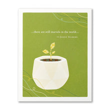 Load image into Gallery viewer, There Are Still Marvels Baby Card