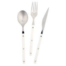 Load image into Gallery viewer, Vietri Pastello Place Spoon fork and knife in white