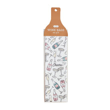 Load image into Gallery viewer, Paper Wine Bag Set