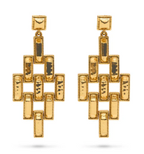 Load image into Gallery viewer, Capucine de Wulf Pathway Post Drop Earrings - Gold