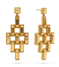 Load image into Gallery viewer, Capucine de Wulf Pathway Post Drop Earrings - Gold