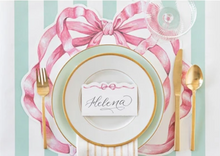 Load image into Gallery viewer, Hester & Cook Pink Bow Die-Cut Placemats - 12 Sheets
