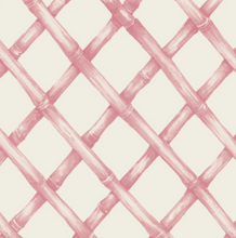 Load image into Gallery viewer, Hester & Cook Pink Lattice Paper Napkins
