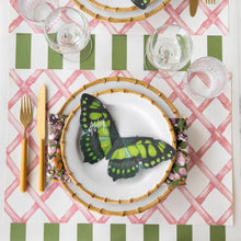 Load image into Gallery viewer, Hester & Cook Pink Lattice Placemats - Pad of 18 Sheets
