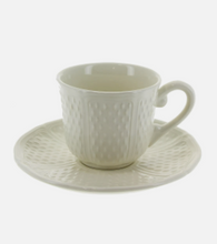 Load image into Gallery viewer, Pont Aux Choux Tea Cup - White - FINAL SALE