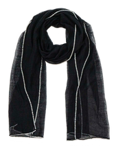 Load image into Gallery viewer, Princess Pearl Trimmed Shawl - FINAL SALE