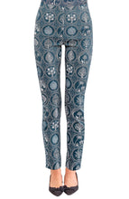Load image into Gallery viewer, Gretchen Scott Designs Pull On Pants - Circle of Love - Classic Navy