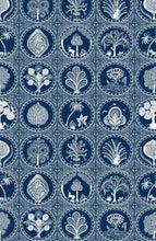 Load image into Gallery viewer, Gretchen Scott Designs Pull On Pants - Circle of Love - Classic Navy