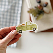 Load image into Gallery viewer, Pumpkin Truck Sticker