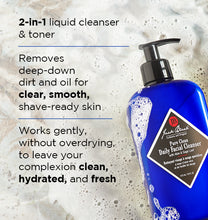 Load image into Gallery viewer, Graphic about Jack Black Pure Clean Daily Facial Cleanser