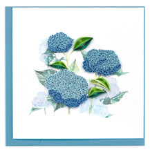 Load image into Gallery viewer, Quilled blue flower