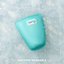 Load image into Gallery viewer, Swig Flourish Iced Cup Coolie - Medium in soap water