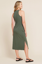 Load image into Gallery viewer, Boody Racerback Dress - Moss - FINAL SALE