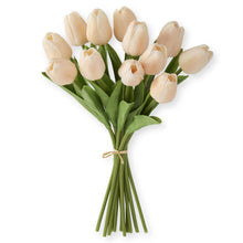 Load image into Gallery viewer, Real Touch 13 Inch Mini Tulip Bundle - 12 Stems