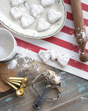 Load image into Gallery viewer, Hester & Cook Red Classic Stripe Runner - 20" x 25'