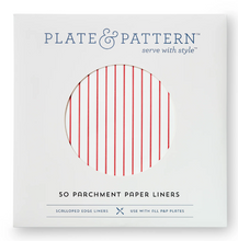 Load image into Gallery viewer, Plate & Pattern Red Edition - P&P Version Flat Plate Liners