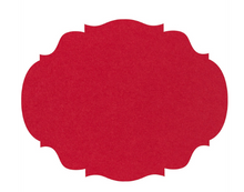 Load image into Gallery viewer, Hester & Cook Red French Frame Placemats