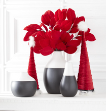 Load image into Gallery viewer, Red Velvet Magnolia Leaf Spray - 33"