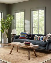 Load image into Gallery viewer, Rifle Paper Book Club Embroidered Lumbar Pillow