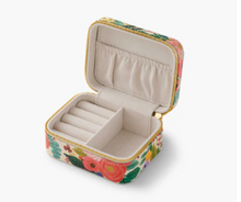 Load image into Gallery viewer, Rifle Paper Garden Party Travel Jewelry Case