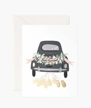 Load image into Gallery viewer, Rifle Paper Just Married Getaway Card