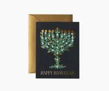 Load image into Gallery viewer, Rifle Paper Laurel Menorah Card