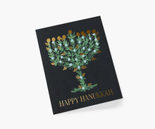 Load image into Gallery viewer, Rifle Paper Laurel Menorah Card