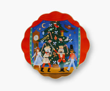 Load image into Gallery viewer, Rifle Paper Nutcracker Porcelain Dessert Plate Set