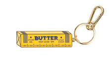 Load image into Gallery viewer, Rifle Paper Butter Not Lose 'Em Enamel Keychain