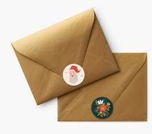 Load image into Gallery viewer, Rifle Paper Holiday Envelope Seals