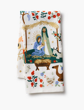 Load image into Gallery viewer, Rifle Paper Nativity Tea Towel