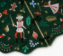 Load image into Gallery viewer, Rifle Paper Nutcracker Tree Skirt