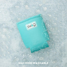 Load image into Gallery viewer, graphic Can Cooler in soap suds, text reads machine washable