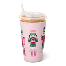 Load image into Gallery viewer, Swig Sugar Plum Soldiers Nutcracker Iced Cup Coolie - Large