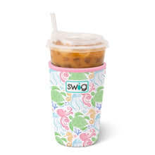 Load image into Gallery viewer, Swig Summer Salt Iced Cup Coolie (Medium)