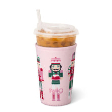 Load image into Gallery viewer, Swig Sugar Plum Soldiers Nutcracker Iced Cup Coolie - Medium