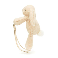 Load image into Gallery viewer, Jellycat Bashful Smudge Rabbit Backpack