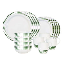 Load image into Gallery viewer, Juliska Sitio Stripe 16pc Place Setting