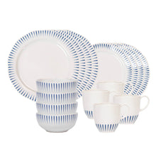 Load image into Gallery viewer, Juliska Sitio Stripe 16pc Place Setting