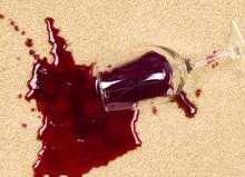 Load image into Gallery viewer, spilled red wine