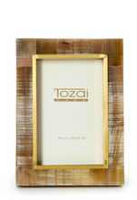 Load image into Gallery viewer, Chiseled Horn Photo Frame