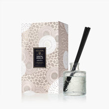 Load image into Gallery viewer, Voluspa Santal Vanille Reed Diffuser - 3.4oz next to box