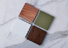 Load image into Gallery viewer, etuHOME Scalloped Coasters - S/4