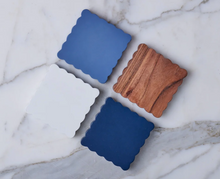 Load image into Gallery viewer, etuHOME Scalloped Coasters - S/4