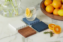 Load image into Gallery viewer, etuHOME Scalloped Coasters - S/4