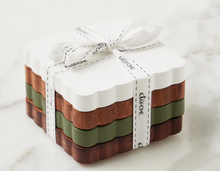 Load image into Gallery viewer, etuHOME Scalloped Coasters - S/4