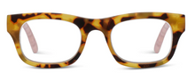 Load image into Gallery viewer, Goldie Reading Glasses - Tokyo Tortoise/ Wine Picnic
